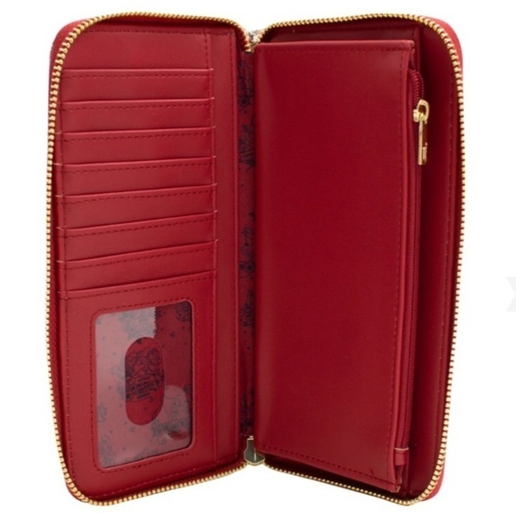 Loungefly Disney Snow White Tattoo Zip Around Wallet NWT - Picture 6 of 14